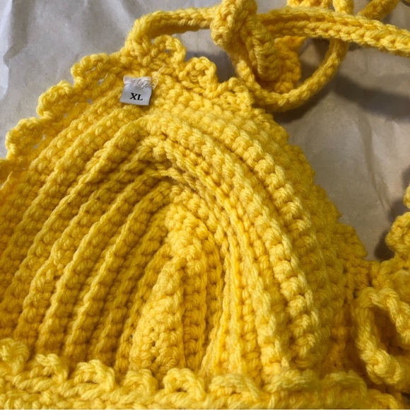 Handmade Crochet Bikini XL - Picture 4 of 15